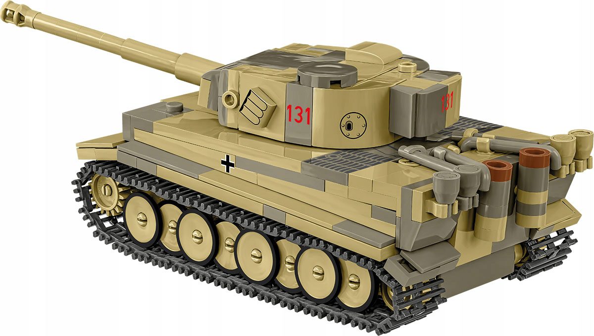 Klocki Cobi 2734 TIGER 131 Niemiecki Czołg II WŚ 442 el. - obrazek 5
