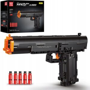 Klocki Mould King 14004 Strzelający Desert Eagle Pistolet 563 el.