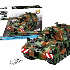 Klocki Cobi 2628 - Panzerhaubitze 2000 Niemiecka Haubica Samobieżna 1006 el