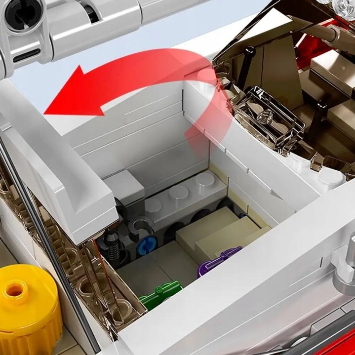 Klocki Mould King 10190 Żaglówka Dwumasztowiec 767 el. - obrazek 5