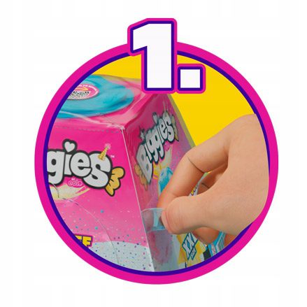 Maskotka do Pompowania dla dzieci Cobi Biggies Fioletowy Smok 50cm! - obrazek 4