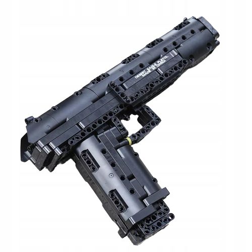 Klocki Mould King 14004 Strzelający Desert Eagle Pistolet 563 el. - obrazek 3