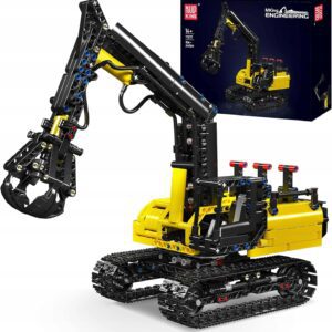 Klocki Mould King 17077 Koparka Obrotowa z Chwytakiem 866 el.
