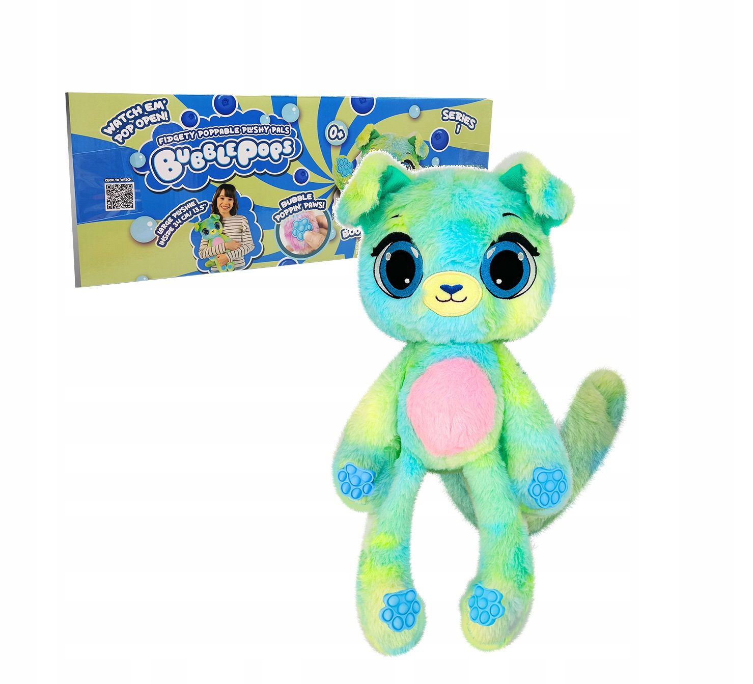 COBI Bubble Pops Pachnąca Maskotka dla dzieci Jagodowy Piesek