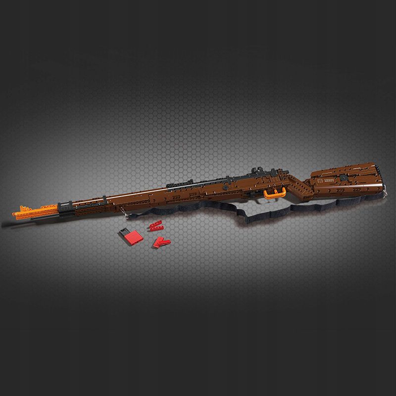 Mould King 14002S Karabin Mauser 98K 1:1 - 1117 el. Model z Klocków - obrazek 6