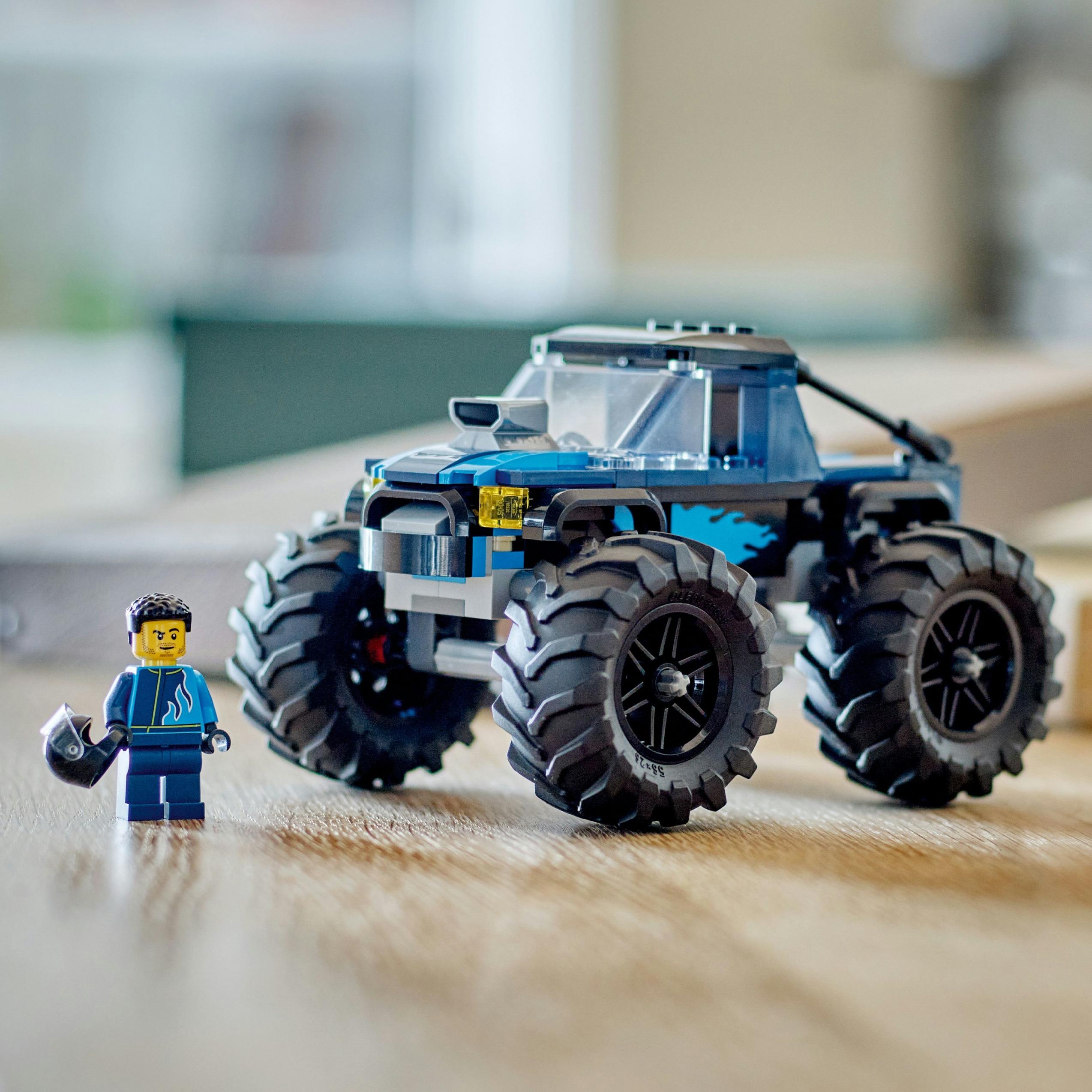 Klocki Lego City 60402 Niebieski Monster Truck 148 el. - obrazek 3