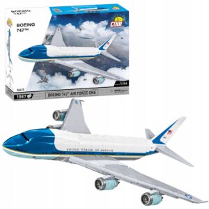 Klocki Cobi 26610 Samolot Prezydenta USA Boeing 747 AirForce One Jumbo Jet