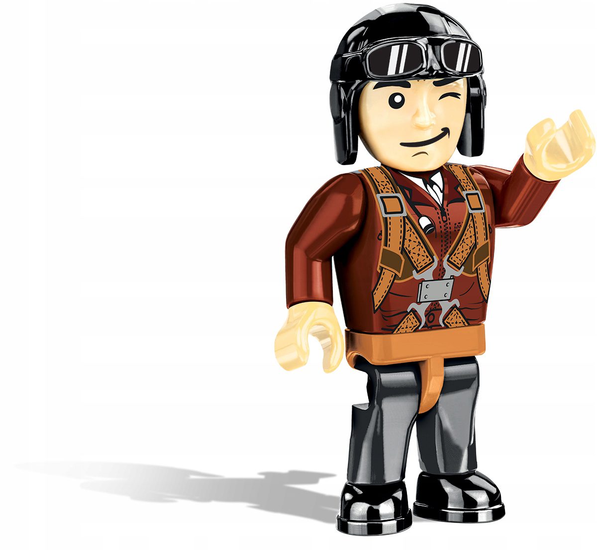 Klocki COBI 5822 Samolot Odrzutowy Polskich Sił Zbrojnych LIM1 (MIG15) 1952 - obrazek 9