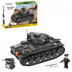 Klocki Cobi 2597 Czołg Panzerkampfwagen II Ausf. F Niemiecki Czołg Lekki