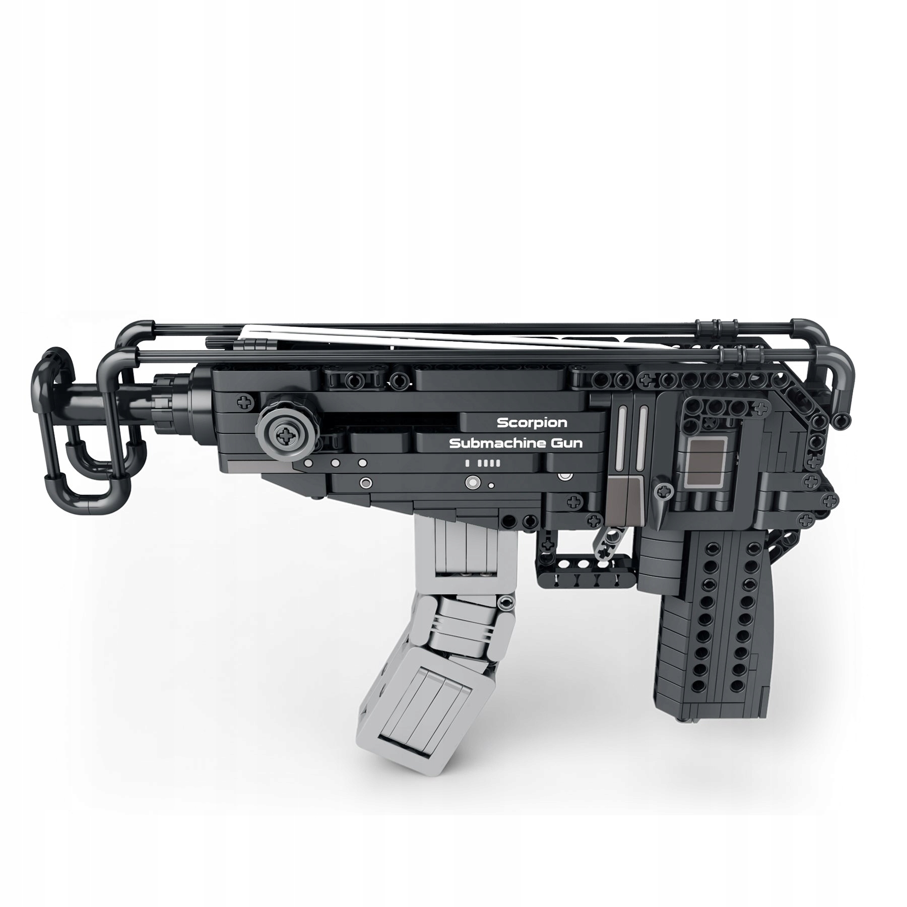 Klocki Reobrix 77029 Strzelający Pistolet Maszynowy Scorpion 566 el. - obrazek 4