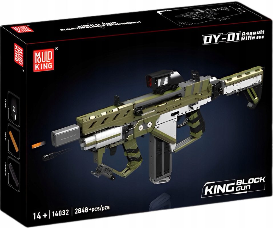 Mould King 14032 Karabin Szturmowy DY-01 2848 el. - obrazek 2