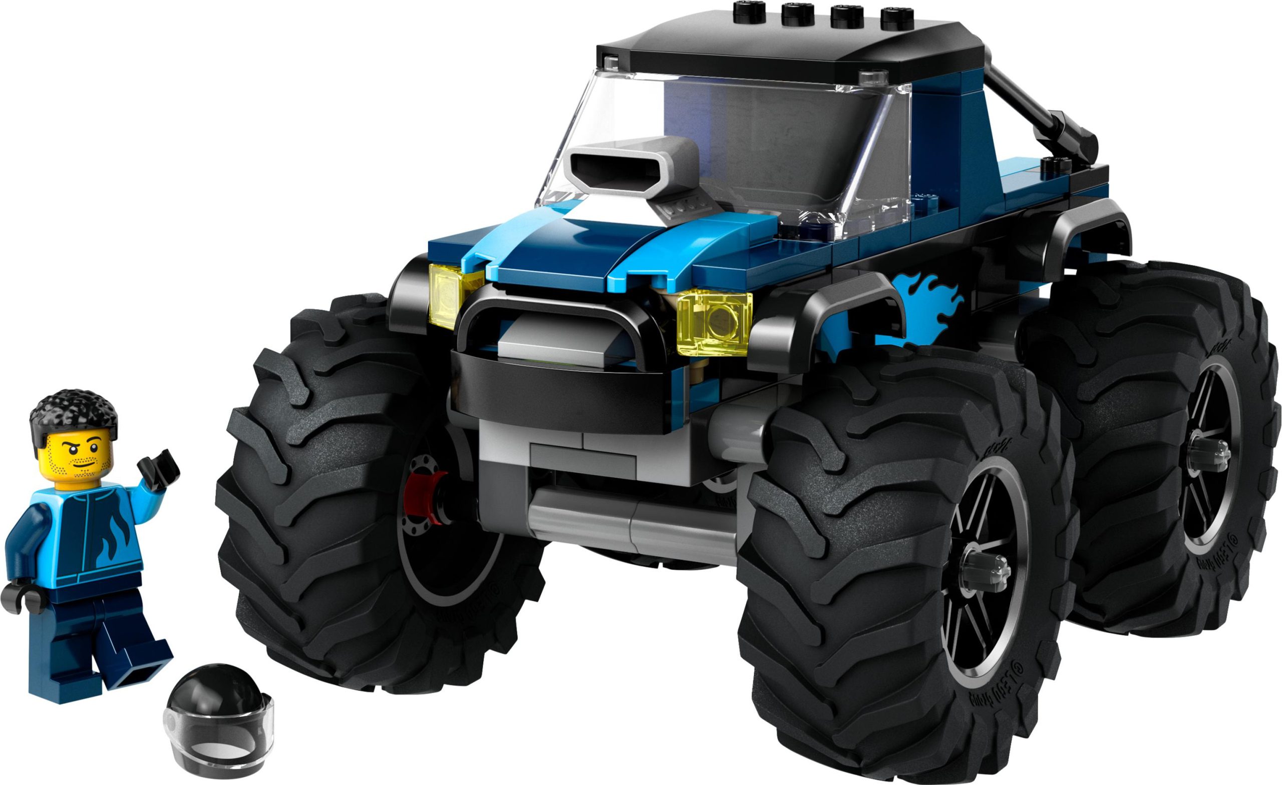 Klocki Lego City 60402 Niebieski Monster Truck 148 el. - obrazek 2