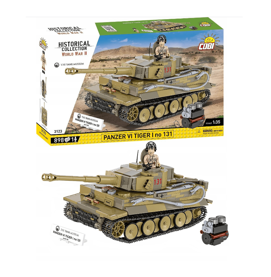 Klocki Cobi 3123 Tiger 131