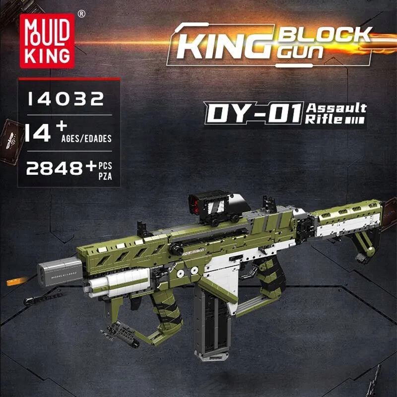 Mould King 14032 Karabin Szturmowy DY-01 2848 el. - obrazek 6