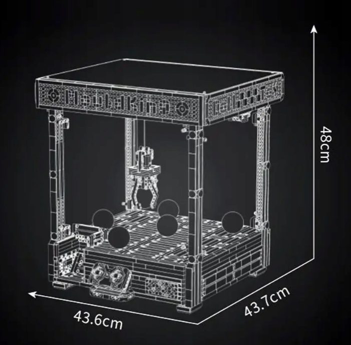 Klocki Mould King 10189 Automat Chwytak Zręcznościowy RC 2922 el. - obrazek 6