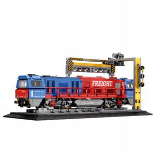 Model lokomotywy towarowej G2000 z klocków Reobrix – zestaw 1980 elementów