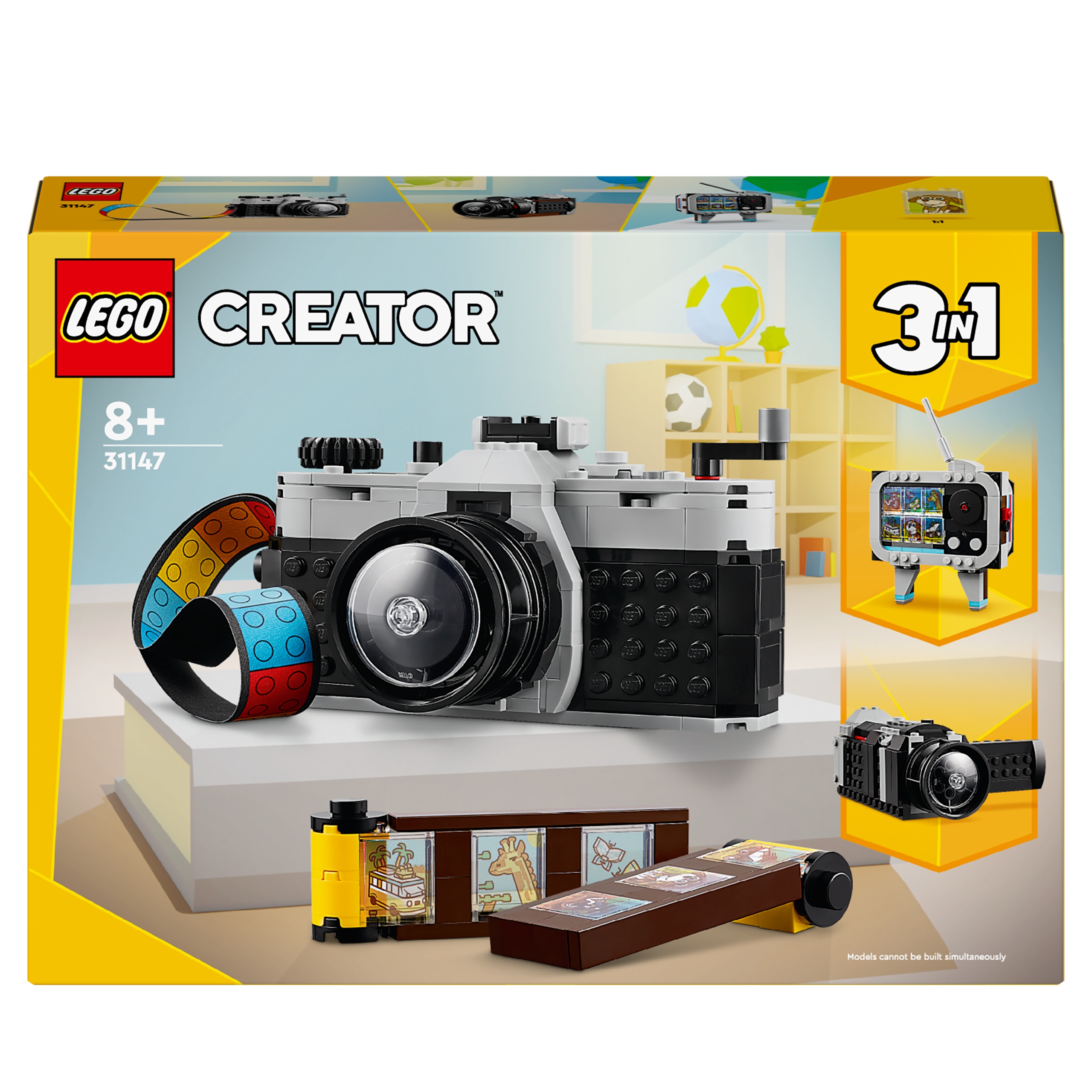 Klocki LEGO 31147 Creator 3 w 1 Retro Aparat 261 el. - obrazek 6