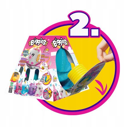 Maskotka do Pompowania dla dzieci Cobi Biggies Fioletowy Smok 50cm! - obrazek 5