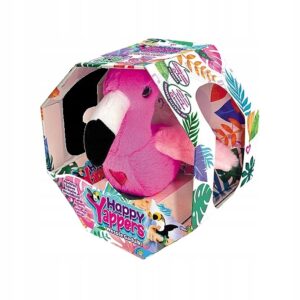 HAPPY YAPPERS Flaming Wesołe Gadułki Interaktywny Zwierzak Zabawka