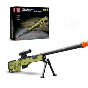 Klocki Techniczne Mould King 14010 Karabin AWM 1628 el Model Kolekcjonerski