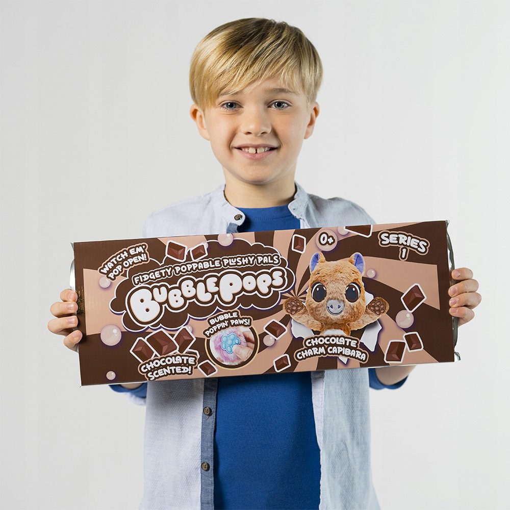 COBI Bubble Pops Pachnąca Maskotka dla dzieci Czekoladowa Kapibara - obrazek 4