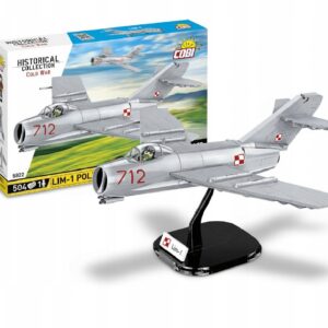 Klocki COBI 5822 Samolot Odrzutowy Polskich Sił Zbrojnych LIM1 (MIG15) 1952