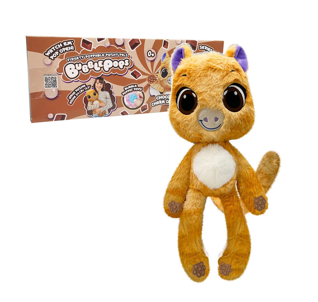 COBI Bubble Pops Pachnąca Maskotka dla dzieci Czekoladowa Kapibara