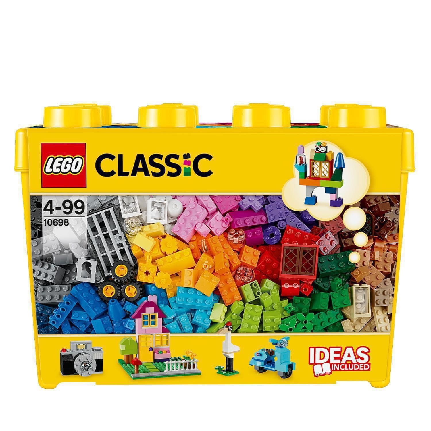 LEGO 10698 Classic - Kreatywne Klocki w Dużym Pudełku dla Dzieci 790 el. - obrazek 5
