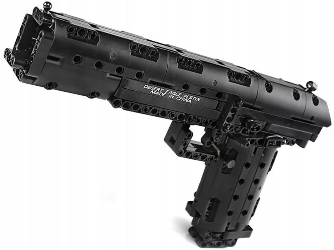 Klocki Mould King 14004 Strzelający Desert Eagle Pistolet 563 el. - obrazek 2