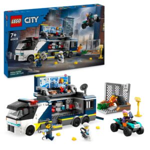 Klocki LEGO City 60418 Policja - Mobilne Laboratorium Kryminalistyki 674 el