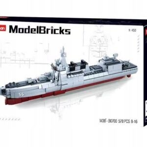 Klocki Sluban B0700 Okręt Wojskowy Niszczyciel 578 el.