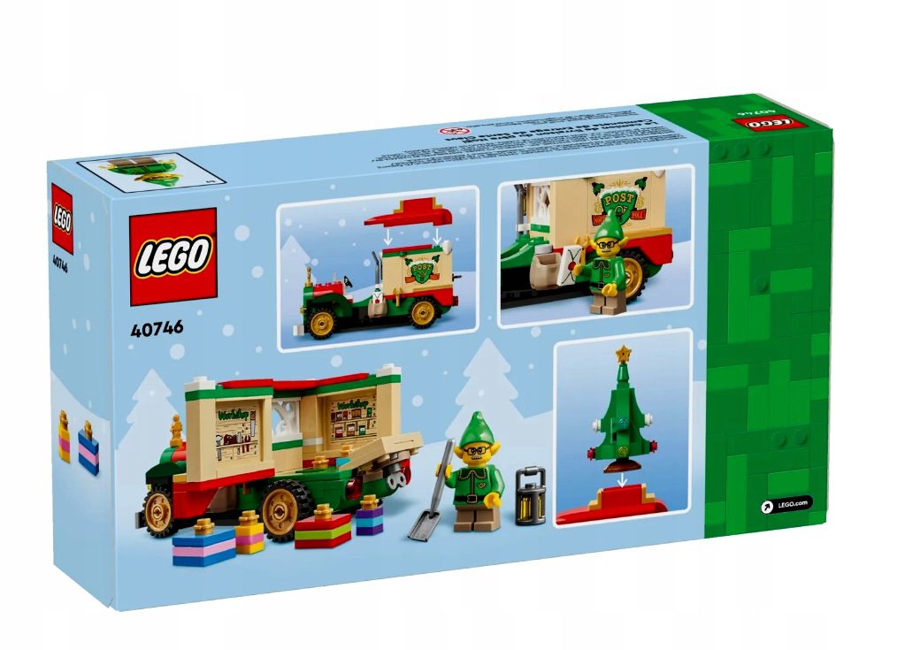 Klocki LEGO Classic 40746 Ciężarówka Świętego Mikołaja 224 el. - obrazek 9