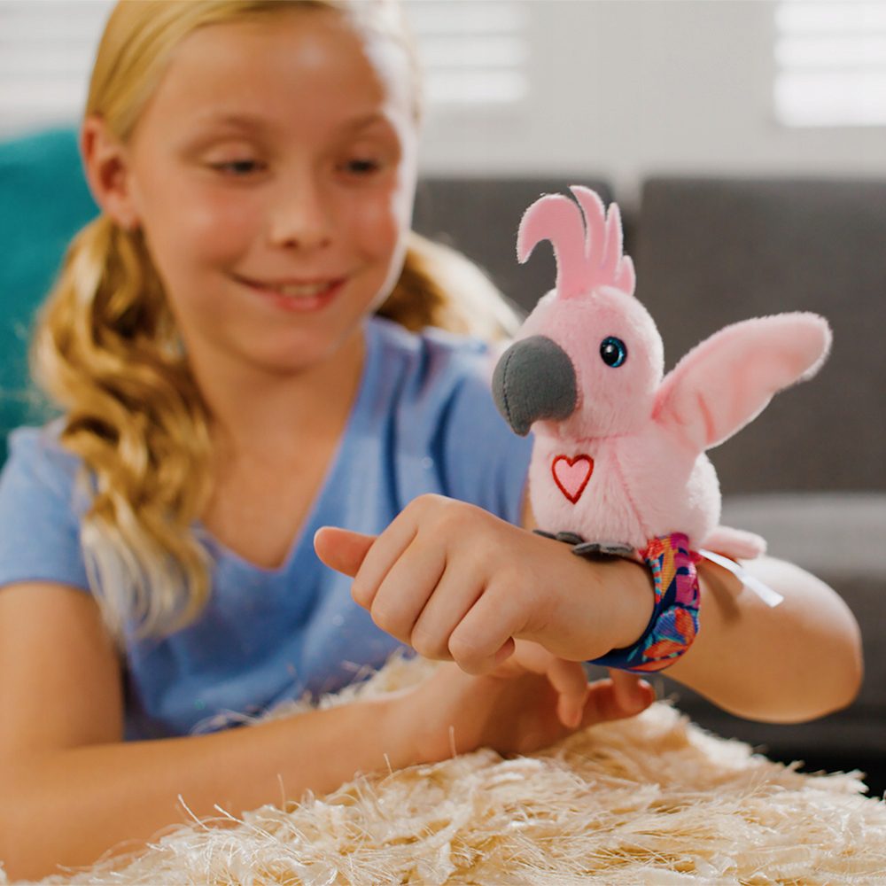 HAPPY YAPPERS Kakadu - Wesołe Gadułki, Interaktywny Zwierzak Zabawka - obrazek 4