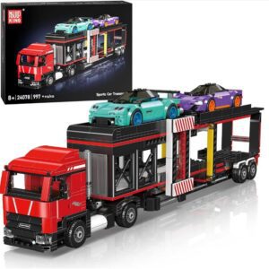 Klocki Mould King 24078 Laweta z Sportowymi Samochodami 997 el.