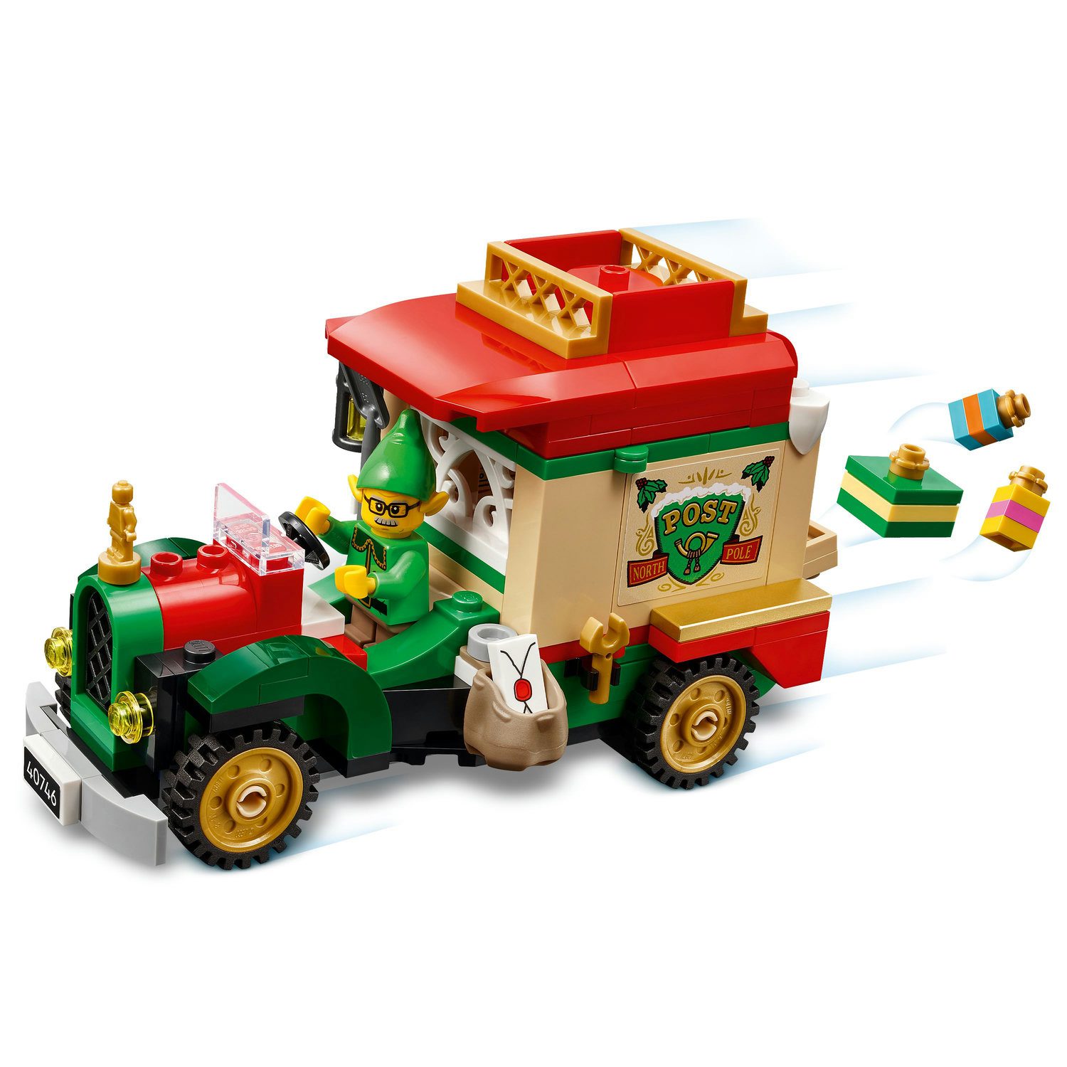 Klocki LEGO Classic 40746 Ciężarówka Świętego Mikołaja 224 el. - obrazek 4
