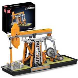 Klocki Mould King 17087 Działający Szyb Naftowy 840 el.