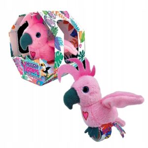 HAPPY YAPPERS Kakadu - Wesołe Gadułki, Interaktywny Zwierzak Zabawka