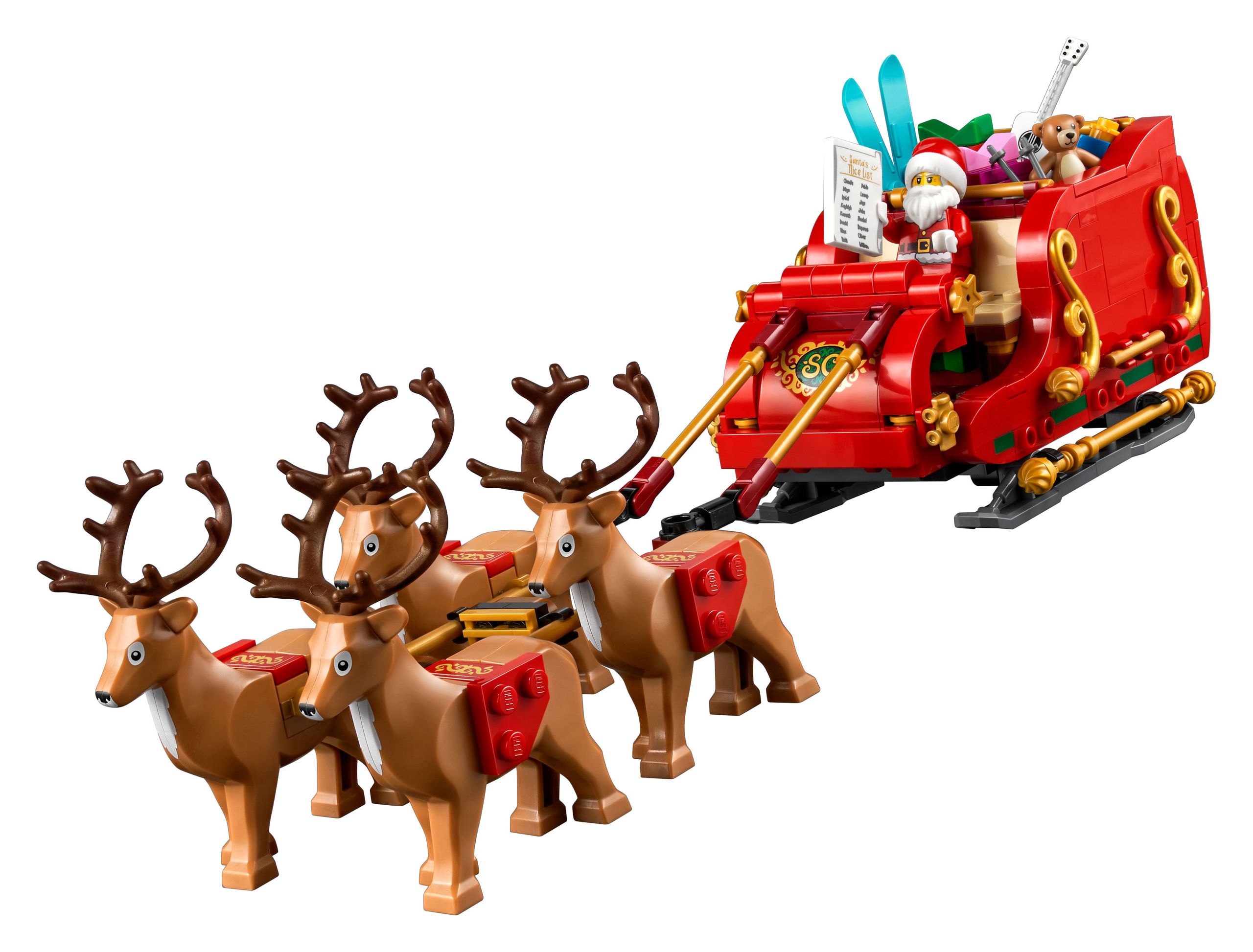 Klocki LEGO 40499 Sanie Świętego Mikołaja 343 el. - obrazek 11