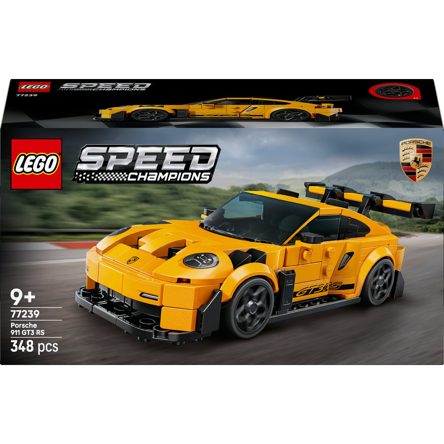 Klocki LEGO Speed Champions 77239 Samochód Porsche 911 GT3 RS 348 el. - obrazek 7