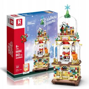 Klocki Reobrix 66004 Świąteczna Wieża Marzeń Magiczne Święta 843 el.