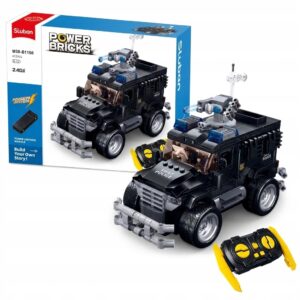 Klocki Sluban B1156 Zdalnie Sterowany Wóz Operacyjny Policji 412 el.