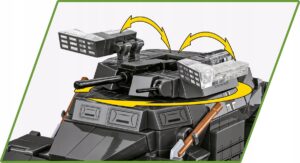 Cobi 2657 Sd.Kfz.222 Niemiecki Lekki Wóz Opancerzony