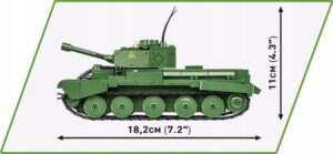  Cobi 2269 Czołg Generała Maczka Hela Cromwell MK.IV