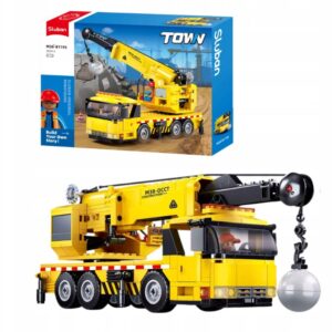 Klocki Sluban M38-B1195 Dźwig Wyburzeniowy z Kulą 293 el.