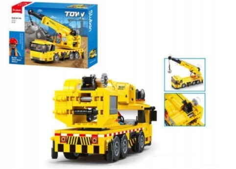 Klocki Sluban M38-B1195 Dźwig Wyburzeniowy z Kulą 293 el. - obrazek 6