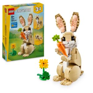 Klocki Lego Creator 3w1 31162 Uroczy Króliczek, Lama, Foka dla dzieci 326el