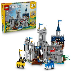 Klocki LEGO 31168 Creator 3 w 1 Zamek Średniowieczny 1371 el. Dla dzieci