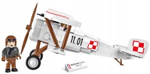 Cobi 2998 Polski Samolot Myśliwski I WŚ Nieuport 17C.1 110