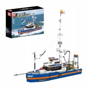 Klocki Mould King 10185 Łódź Rybacka 808 el. dla Dzieci