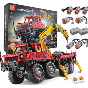 Klocki Mould King 13146 - Zdalnie Sterowana Ciężarówka 8×8 3068 el.